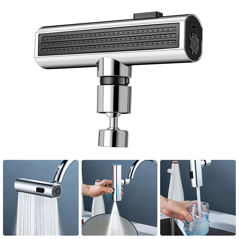 Splash-Free Rotating Kitchen Faucet – Smart Water-Saving Nozzle